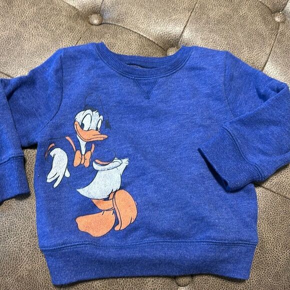 Disney Other - Daffy duck pull over sweatshirt size 12 months